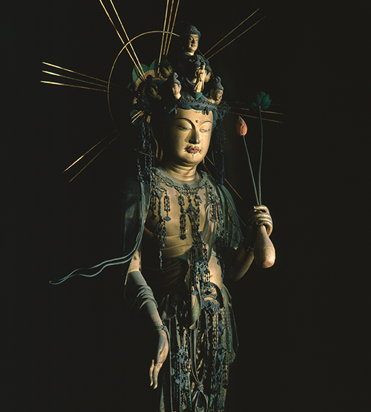 Button:Statue of Eleven-Faced Kannon